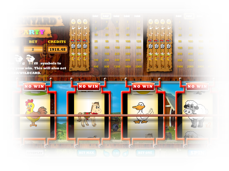 Barnyard Party MultiSpin Slots